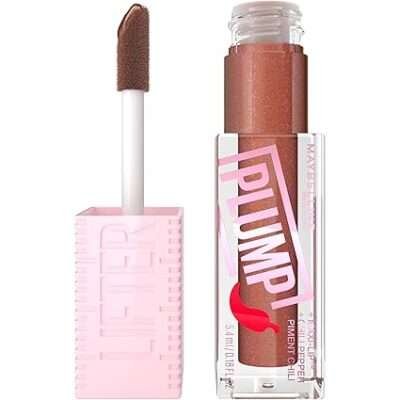 Maybelline Lifter Plump Lip Gloss-007 cocoa zing