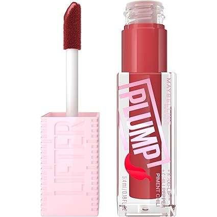 Maybelline Lifter Plump Lip Gloss-006 hot chill
