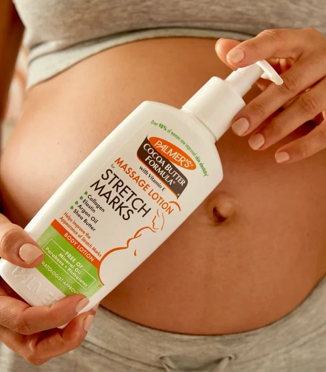 Cocoa Butter Massage Lotion for Pregnancy Stretch Marks - Image 4